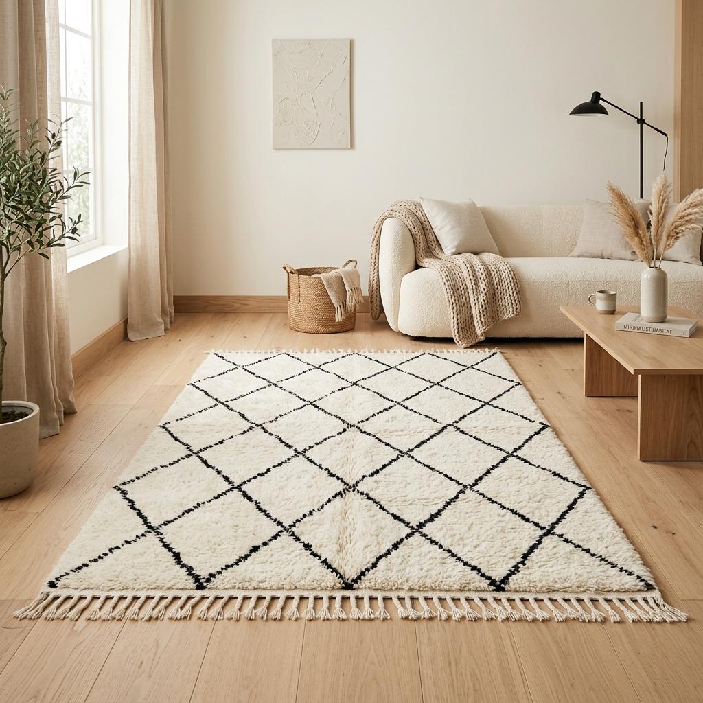 Beni Ourain Moroccan rug